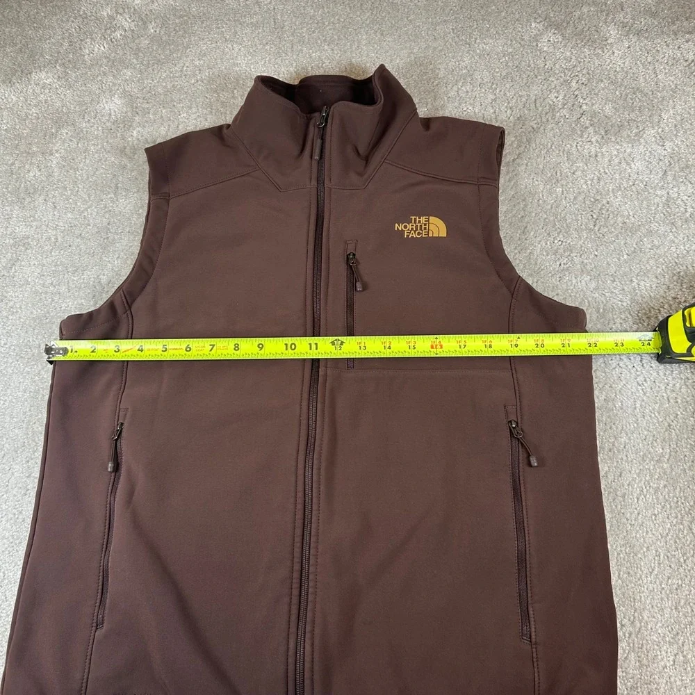 The North Face Apex Bionic Vest Mens Medium Brown WindWall Softshell NF0A2TBC